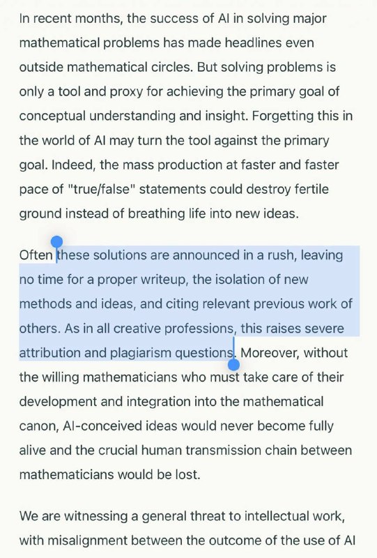 Terence Tao and 24 Fields Medalists Publish Open Letter in Defense of Mathematics in the AI Era - 2