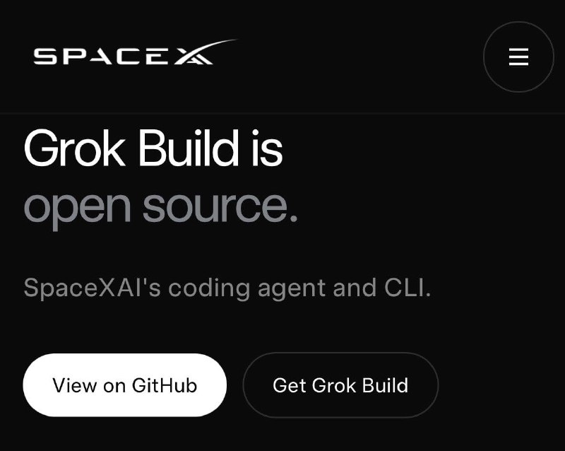 SpaceXAI открыла исходный код Grok Build