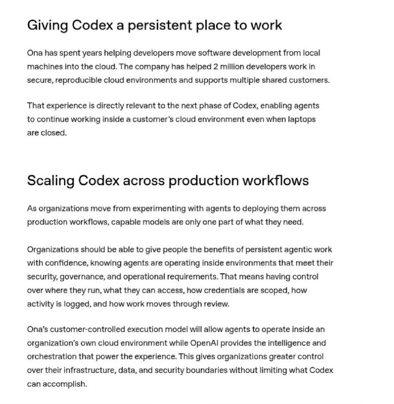 OpenAI se prepara para la siguiente etapa del desarrollo de Codex - 1
