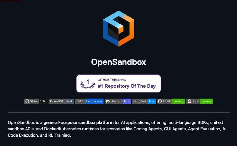 OpenSandbox: A New Sandbox Platform for AI Agents by Alibaba