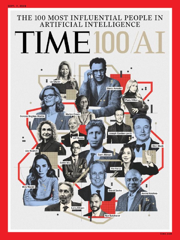 TIME publica la lista de las 100 personas más influyentes en IA