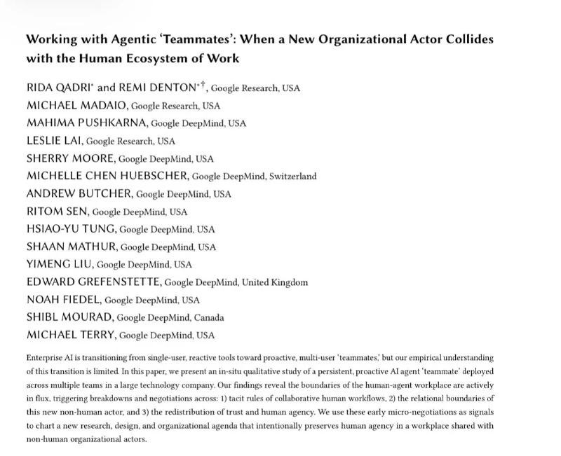Google placed an AI agent in 20+ real team chats for five months. The results were amusing