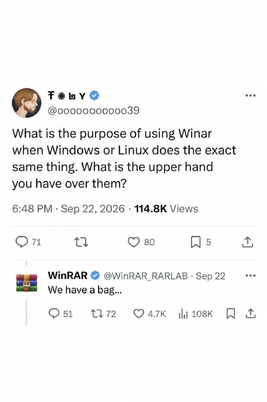 WinRAR finally found a way to make people pay — with a $150 bag - 2