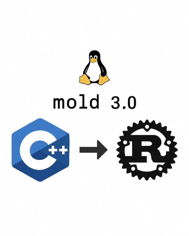 mold 3.0 drops C++ for Rust - 1