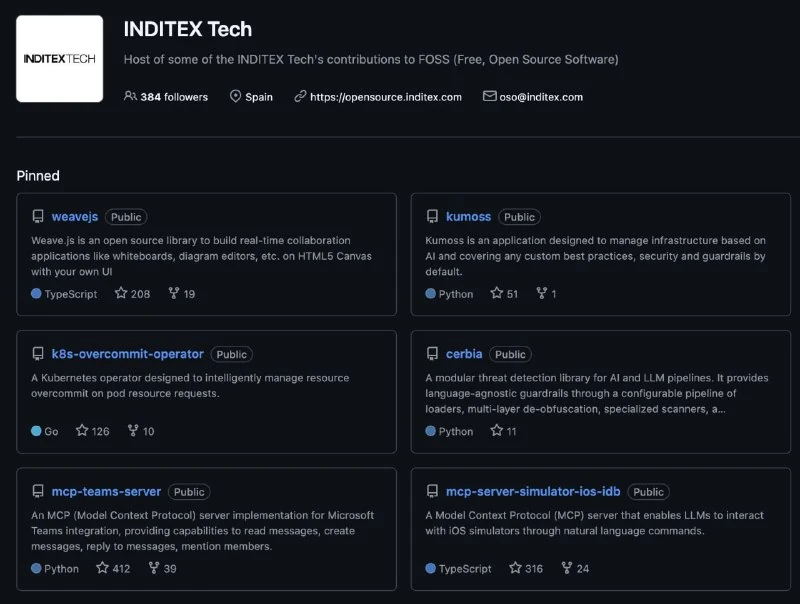 Inditex publica herramientas open source para agentes de IA y desarrollo